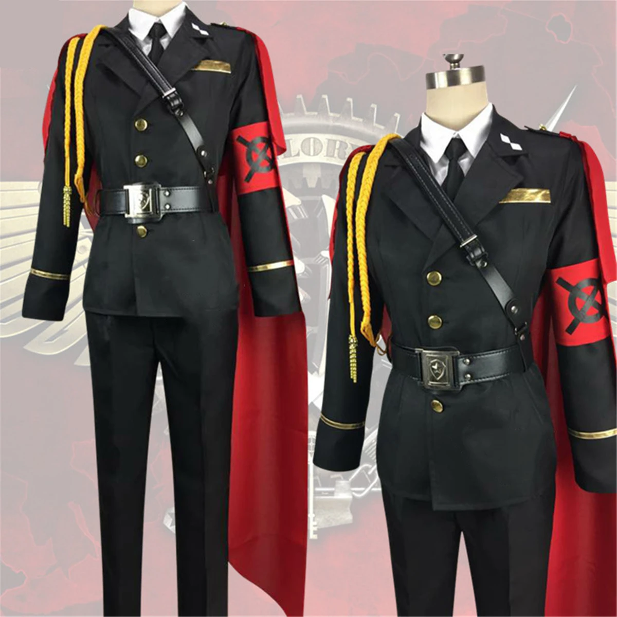 

Anime The King's Avatar Cosplay Costume Huang Shaotian Army Uniform Quan Zhi Gao Shou Costume Men Women Halloween