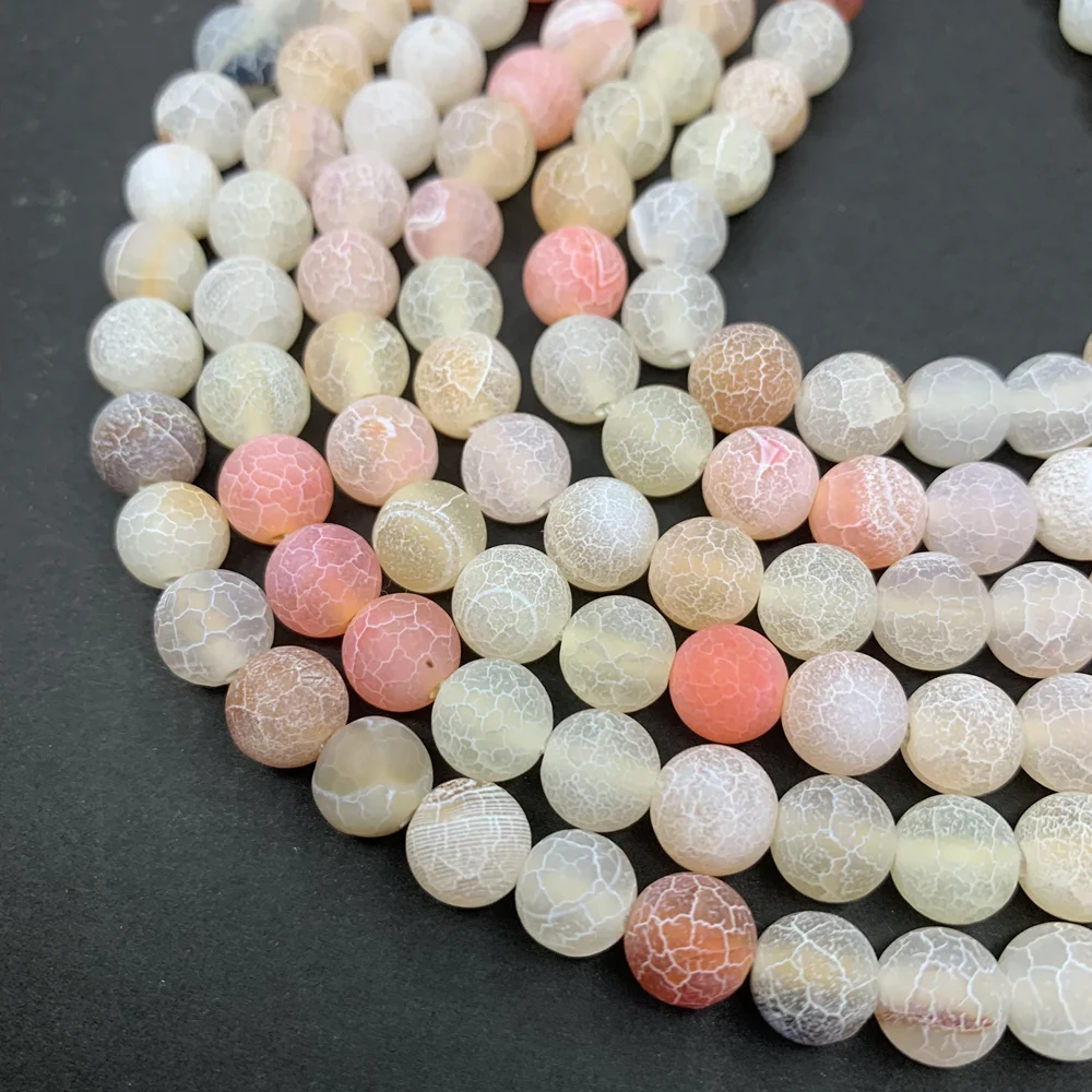 Финальная распродажа акция 8 мм Агаты натуральный камень Матовые Круглые бусины