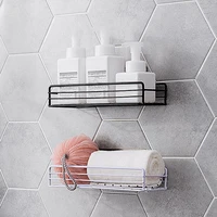 bathroom shelf shower gel shelf toilet punch free washing hanging basket wall hanging storage rack bathroom accessories