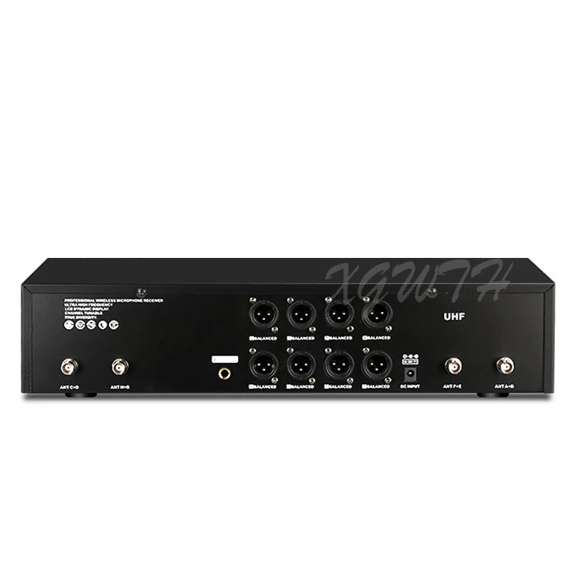 УВЧ цифровая Регулируемая частота анти воет 8 Портативная Беспроводная