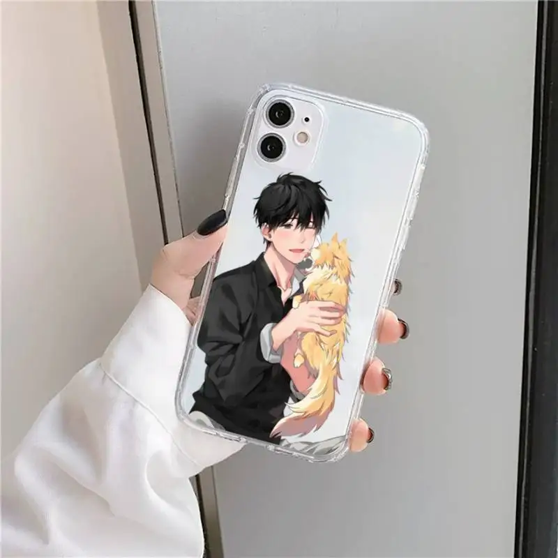 

Banana fish Anime gay Phone Case Transparent for iPhone 11 12 mini pro XS MAX 8 7 6 6S Plus X 5S SE 2020 XR