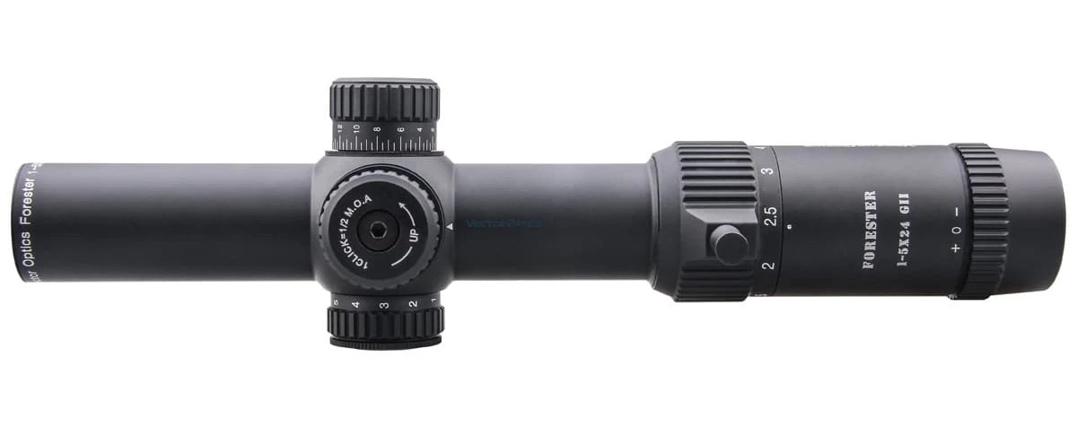 Векторная оптика GenII Forester 1-5x24 Riflescope центр точка освещенный воздушный мягкий прицел охотничий прицел Воздушный пистолет AR15 прицел