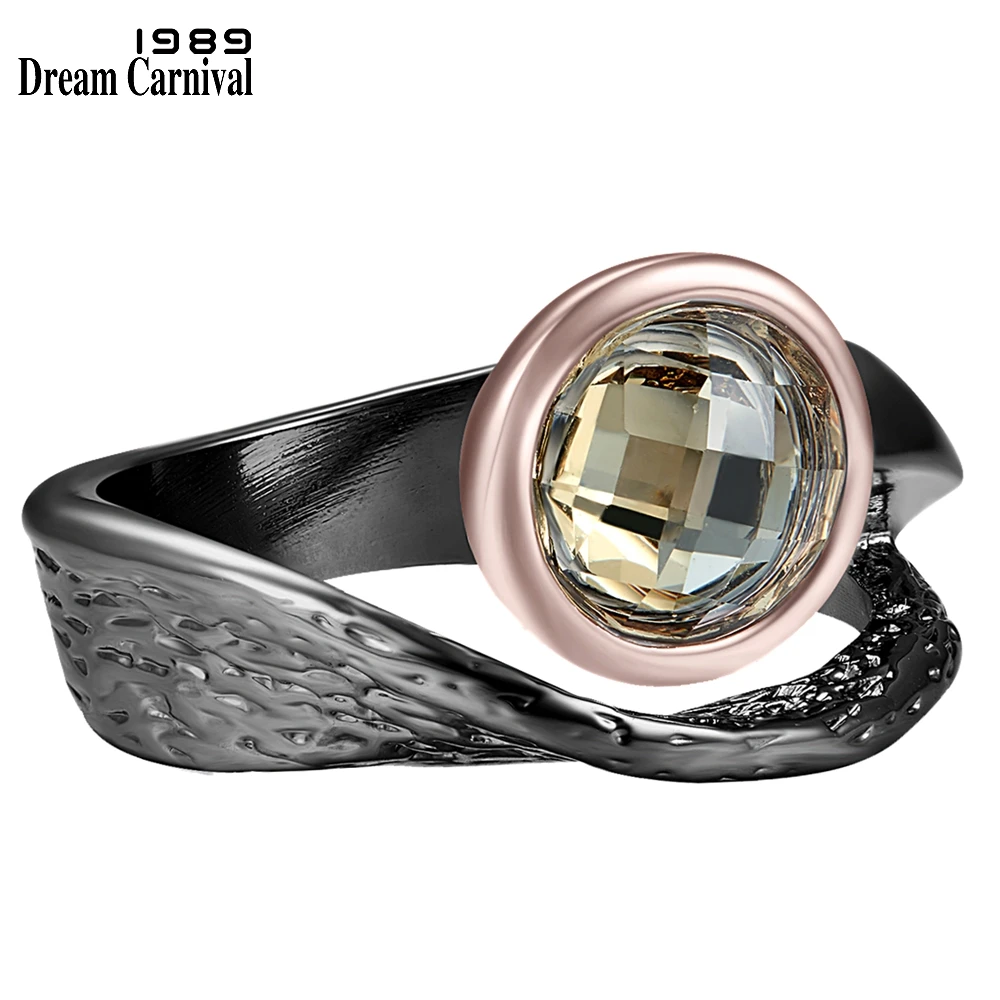 

DreamCarnival1989, готическое кольцо-Пасьянс для женщин, обручальное кольцо, розовое золото, цвет шик, сексуальный вид, качество, модные ювелирные изделия, WA11720