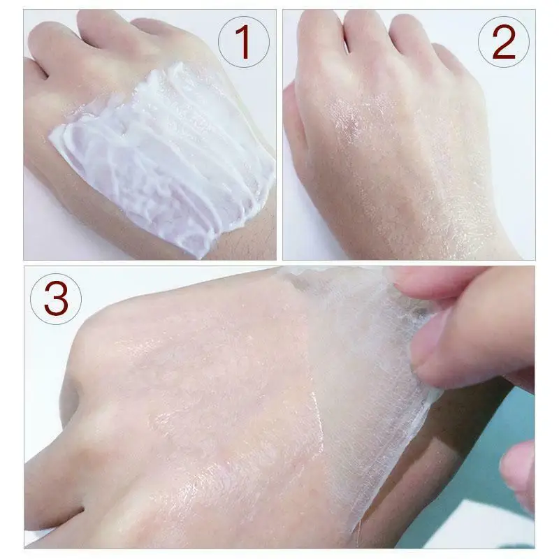 1 шт. Дрожжевая маска-яйцо крем контроль жирности сужает поры отбеливающий