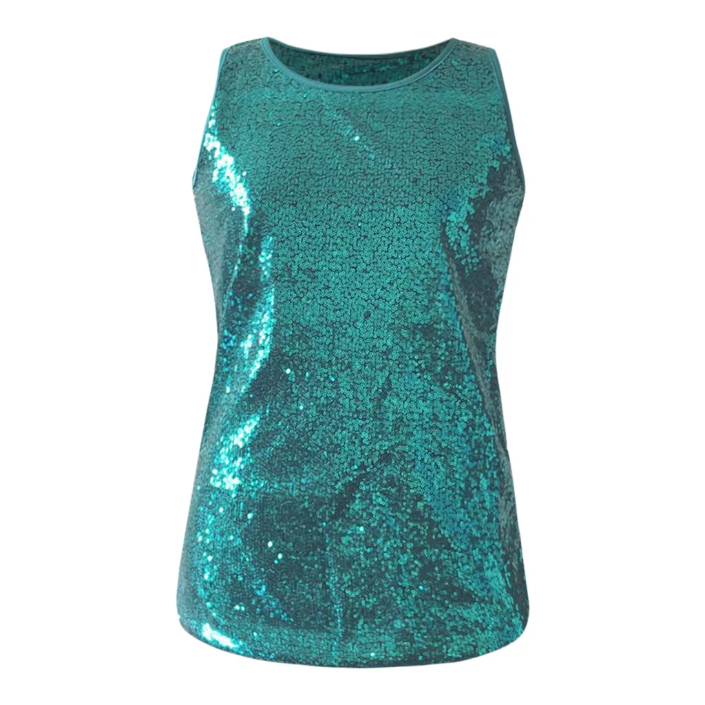 Женская майка блестящая с блестками и ремешками женская сексуальная v-образным