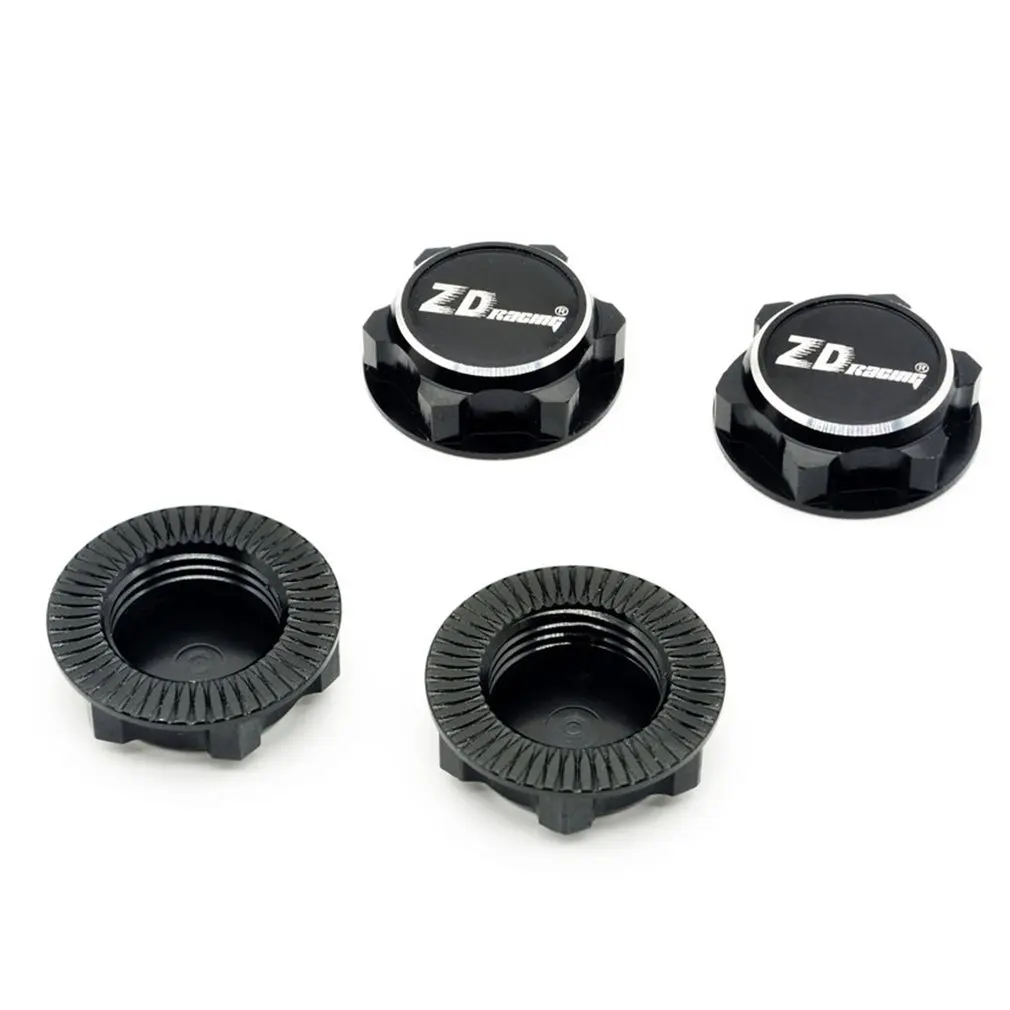 

Exquisite And Durable Lightweight Aluminum 17mm Hex Wheel Nuts Dustproof Anti-Skid Non-slip For 1/8 RC Car