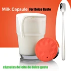 ICafilas фильтры из нержавеющей стали для Nescafe Dolce Gusto, многоразовые Многоразовые капсулы для молока для Nescafe Dolci Gusto