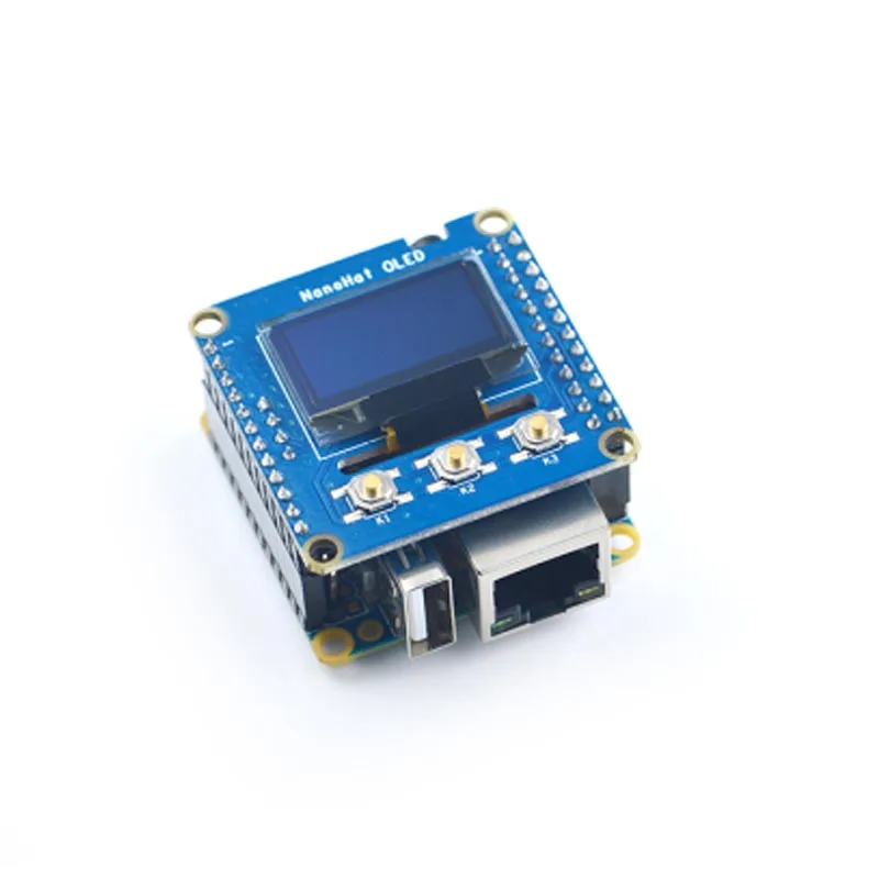 NanoHat OLED драйвер программирования питона с открытым исходным кодом поддержкой NanoPi