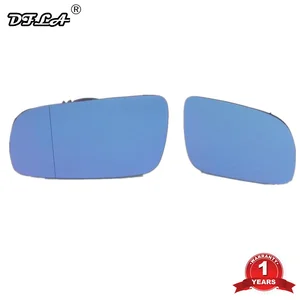 2pcs for vw golf 4 mk4 1998 1999 2000 2001 2002 2003 2004 2005 2006 car styling new blue mirror glass heated left and right side free global shipping