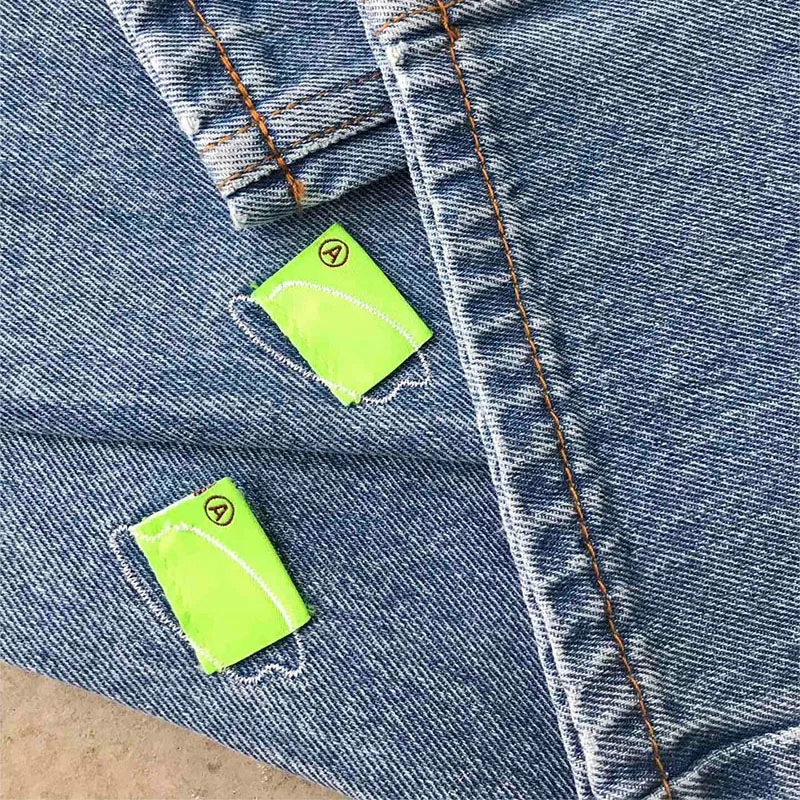 

Hop Casual Hip Slim Fit Ader Error Denim Pants Men Women 1:1 Top-Quality Adererror Jeans New Ader Error Cowboy Button Jeans