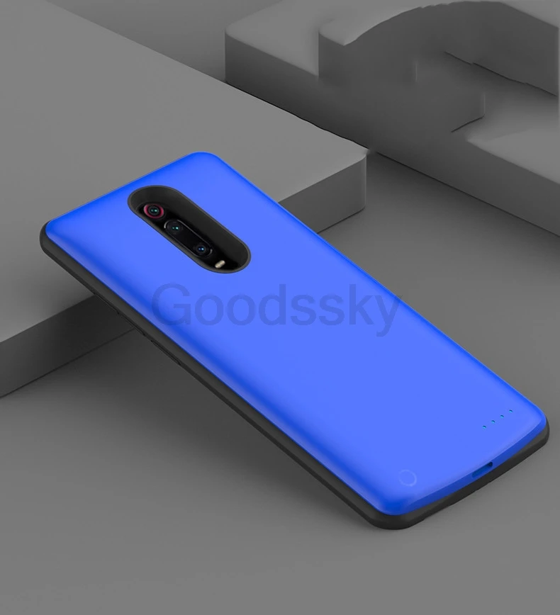Силиконовый противоударный чехол для зарядного устройства для Xiaomi Mi 9T резервного питания чехол для Xiaomi Mi 9t Pro зарядное устройство задняя крышка чехол