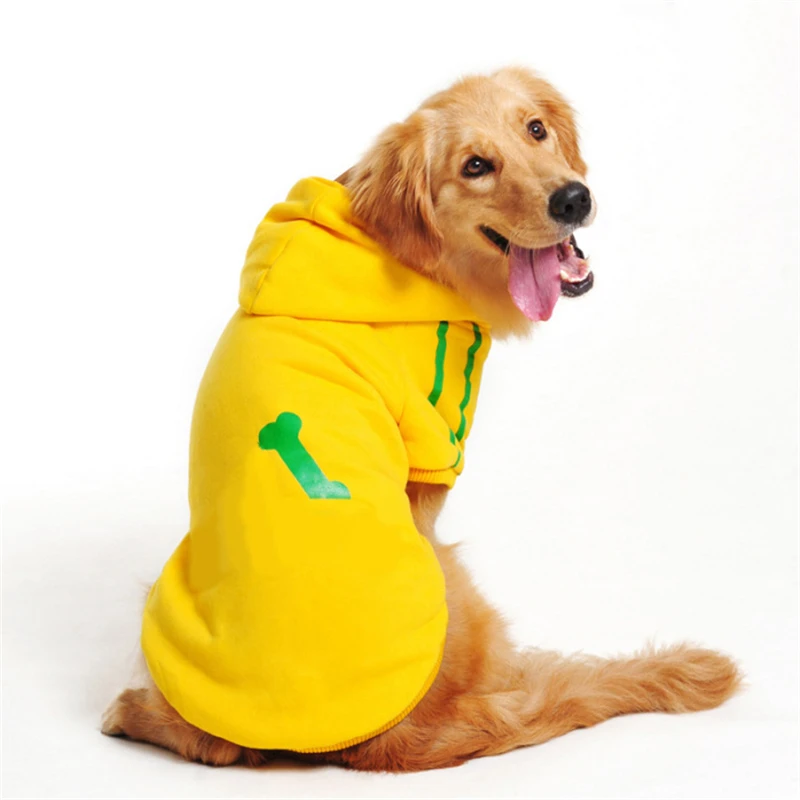 Одежда для собак однотонная Толстовка с принтом одежда домашних животных куртка