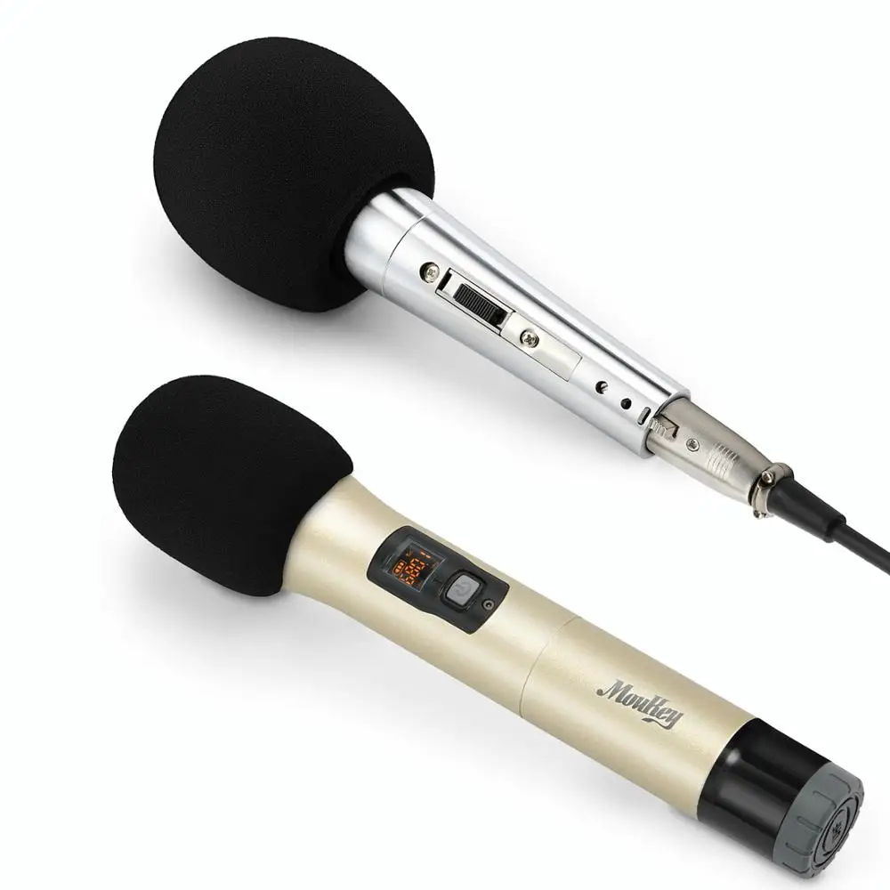 6 шт. в упаковке Высококачественная пенка для микрофона уплотненный чехол губка