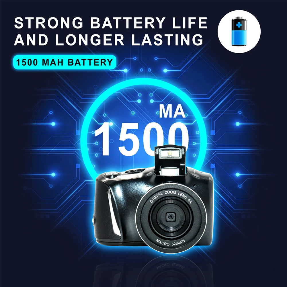 

48 Million Pixel Digitial Camera 4K HD Entry Mirrorless Digital Camera WIFI Camera For Beginner Teens