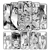 anime girl cartoon japan cute for xiaomi mi 11i 11 10t 10 9t 9 a3 8 lite cc9 se note10 lite ultra pro black phone case