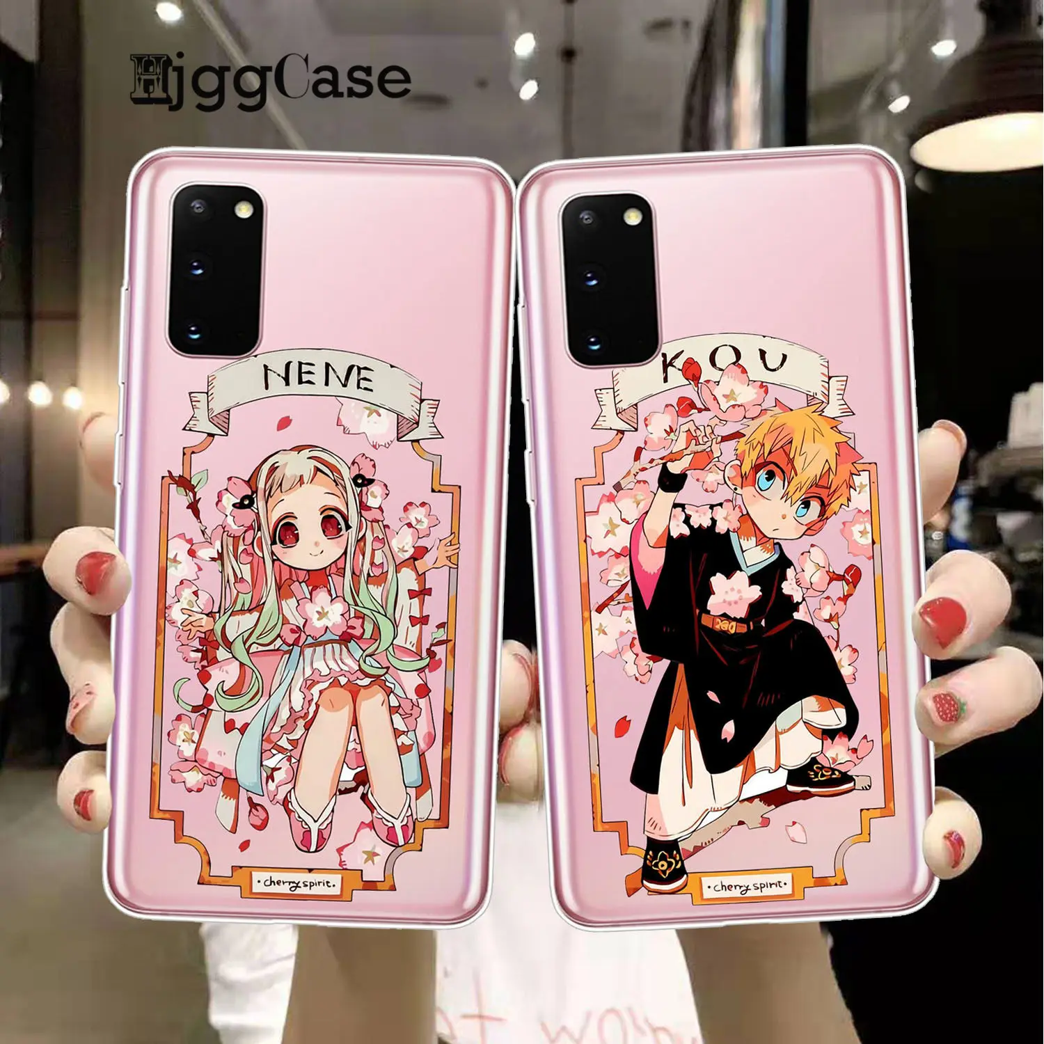 Японская мультяшная аниме крышка унитаза Hanako Kun для Samsung S21 S8 S9 S10 S20 Plus FE Note 10 20 Ultra