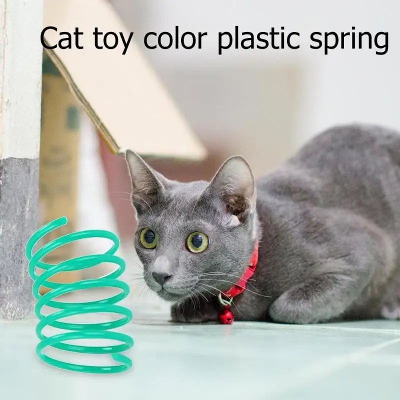 Забавная Гибкая Весенняя игрушка для кошек изящная и красивая легкая нежная