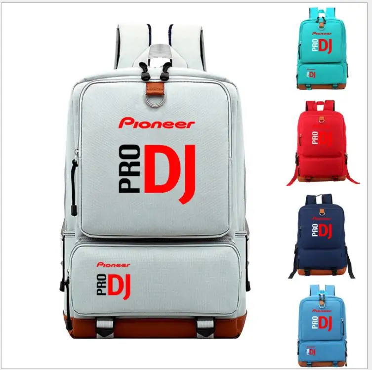 Крутой Повседневный Рюкзак Pioneer Pro Dj для мальчиков и девочек школьный рюкзак Mochila