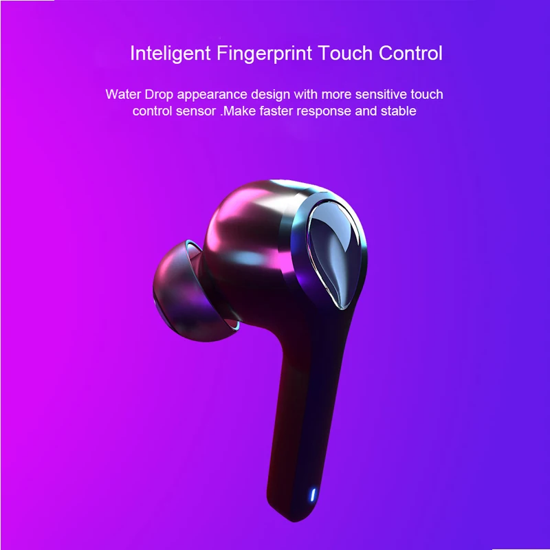 G9 Mini TWS Bluetooth наушники 5 0 с сенсорным управлением спортивные шумоподавлением