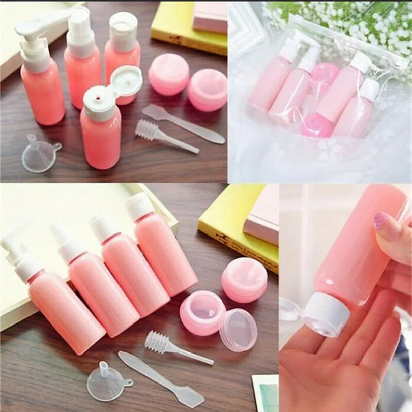 6 шт Портативные дорожные косметические Упаковочные бутылки многоразовые Жидкая