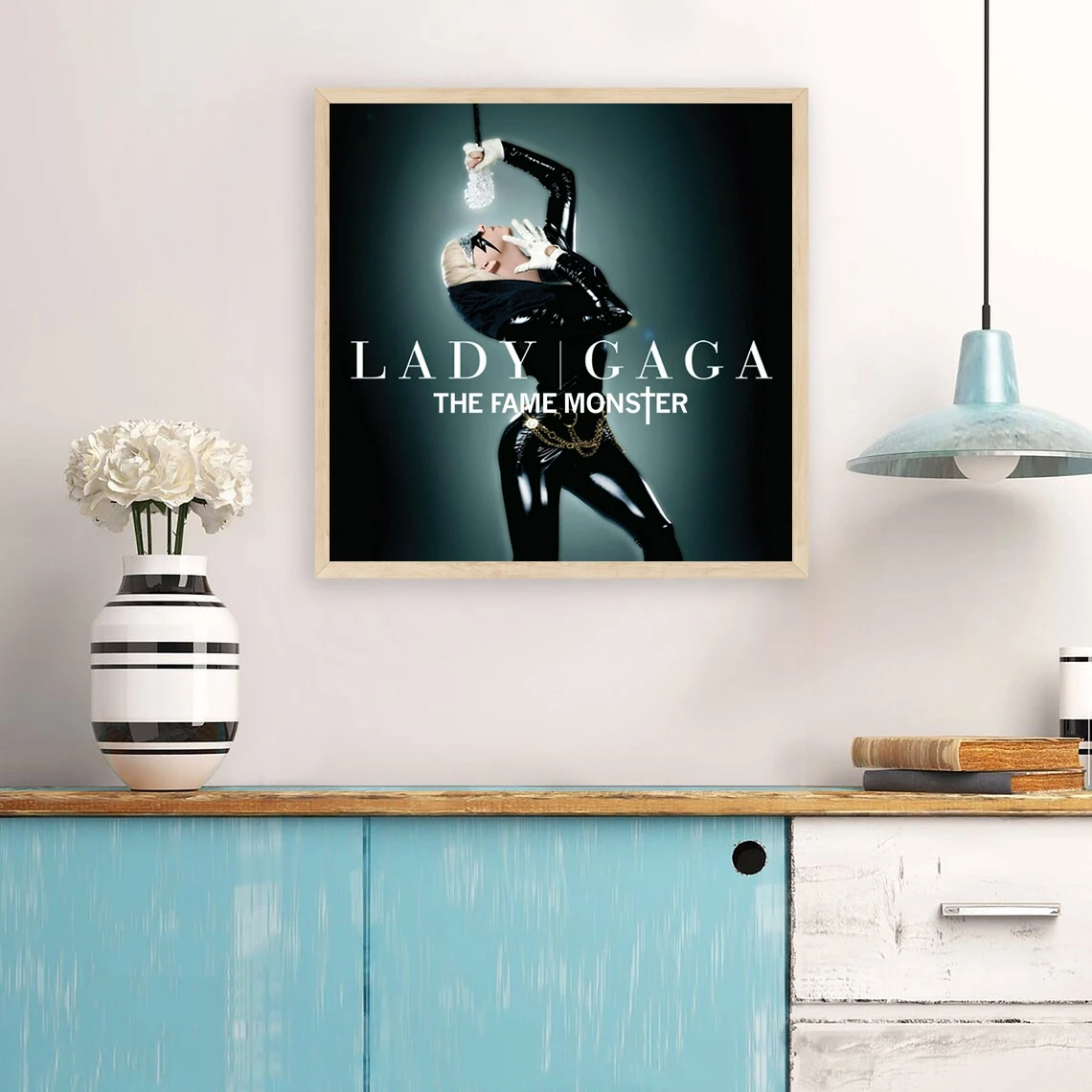 

Lady Gaga MusicAlbum Cover Poster Prints Art Canvas Painting Wall Pictures Living Room Home Decor ( No Frame )