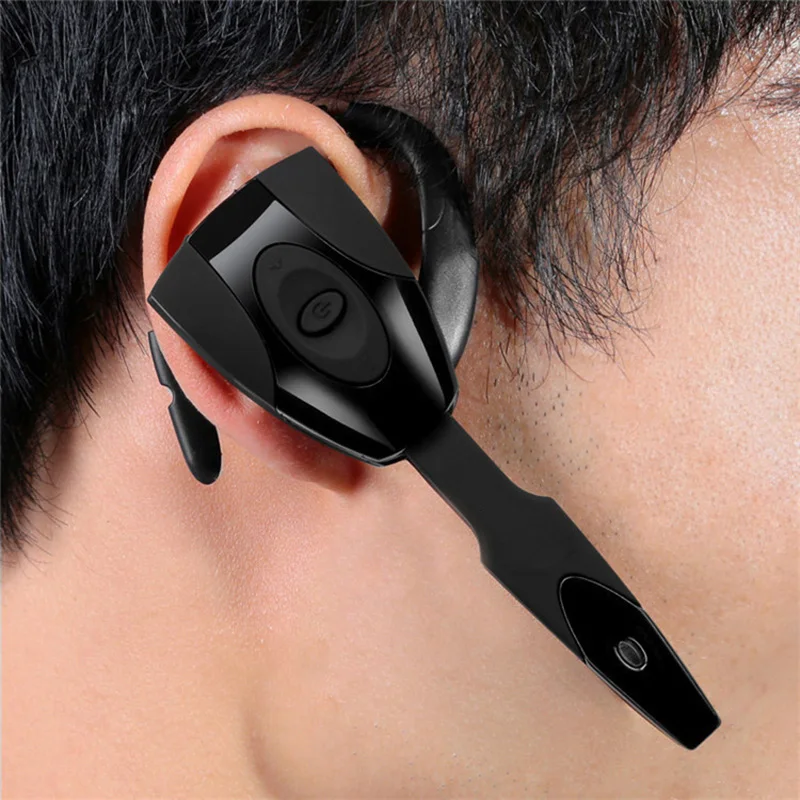 

Headset Bluetooth-compatible Earpiece Handsfree Headphones Mini Wireless Earphone Earbud Earpiece For Android IOS