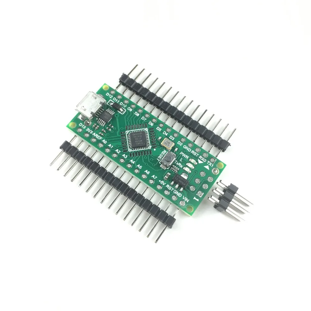 10 шт. Nano 3,0 контроллер совместим с arduino совместимый nano Atmega328 серии CH340 USB драйвер НЕТ с кабелем NANO V3.0