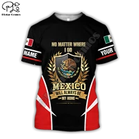 plstar cosmos national emblem mexico flag 3d printed summer t shirts short sleeve tee menwomen casual streetwear style 36