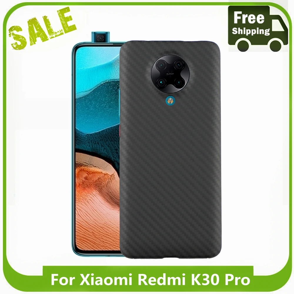 

Чехол Biipaer из 100% натурального углеродного волокна для телефона Xiaomi Redmi K30 PRO, Ультратонкий противоударный жесткий чехол для Xiaomi Redmi K30 Pro