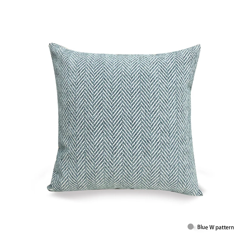 

New Geometry Abstract Series Cushion Cover Green Stripe Decorative Pillowcase for Sofa Bed Car Home Decor Pillow Covers 45x45cm