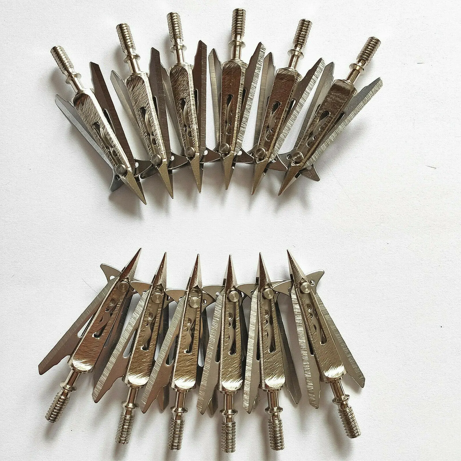 

США 12 шт охотничьи Killzone Broadheads 100 зернистое острое лезвие 2 "Обрезанные наконечники для стрельбы из лука