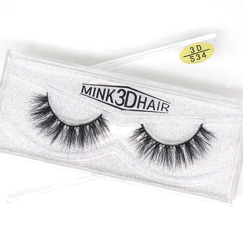 3D норковые ресницы натуральный многослойный толстый крест искусственный макияж