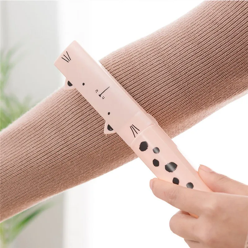 Портативный стираемый многоразовый прибор для чистки одежды пыли ворса липкая