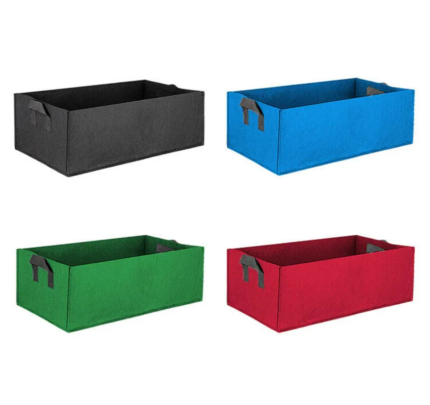 Ткань поднятая посадочная кровать сад мешки для выращивания травы цветок