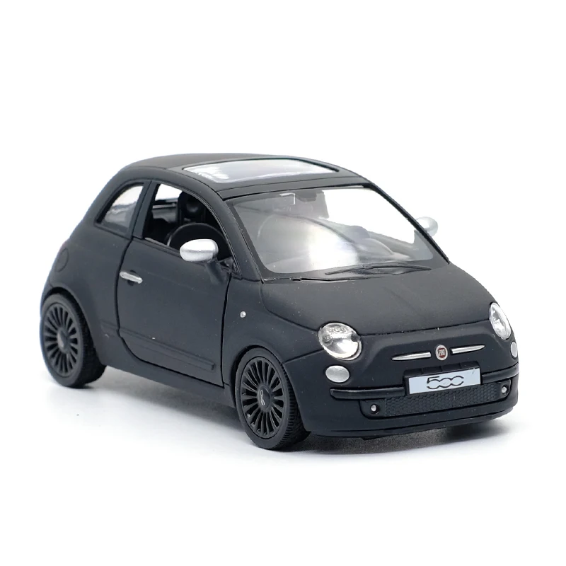Точная имитация эксклюзивный Diecasts& Toy Vehicles: RMZ city автомобильный Стайлинг FIAT 500 1:36 литой под давлением автомобиль модель тяните назад Автомобили