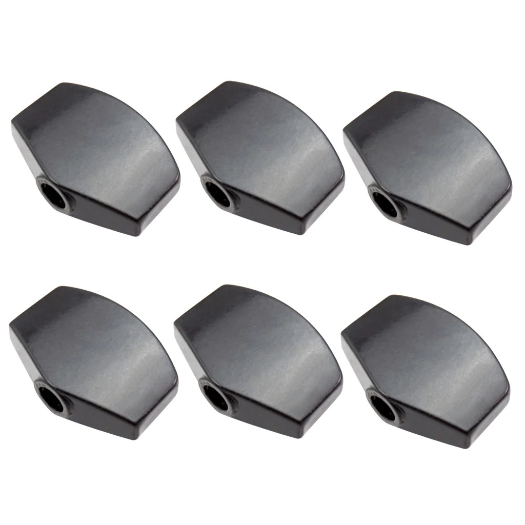 6 шт./упак. металлический тюнер для электрогитары/акустической гитары колпачки с