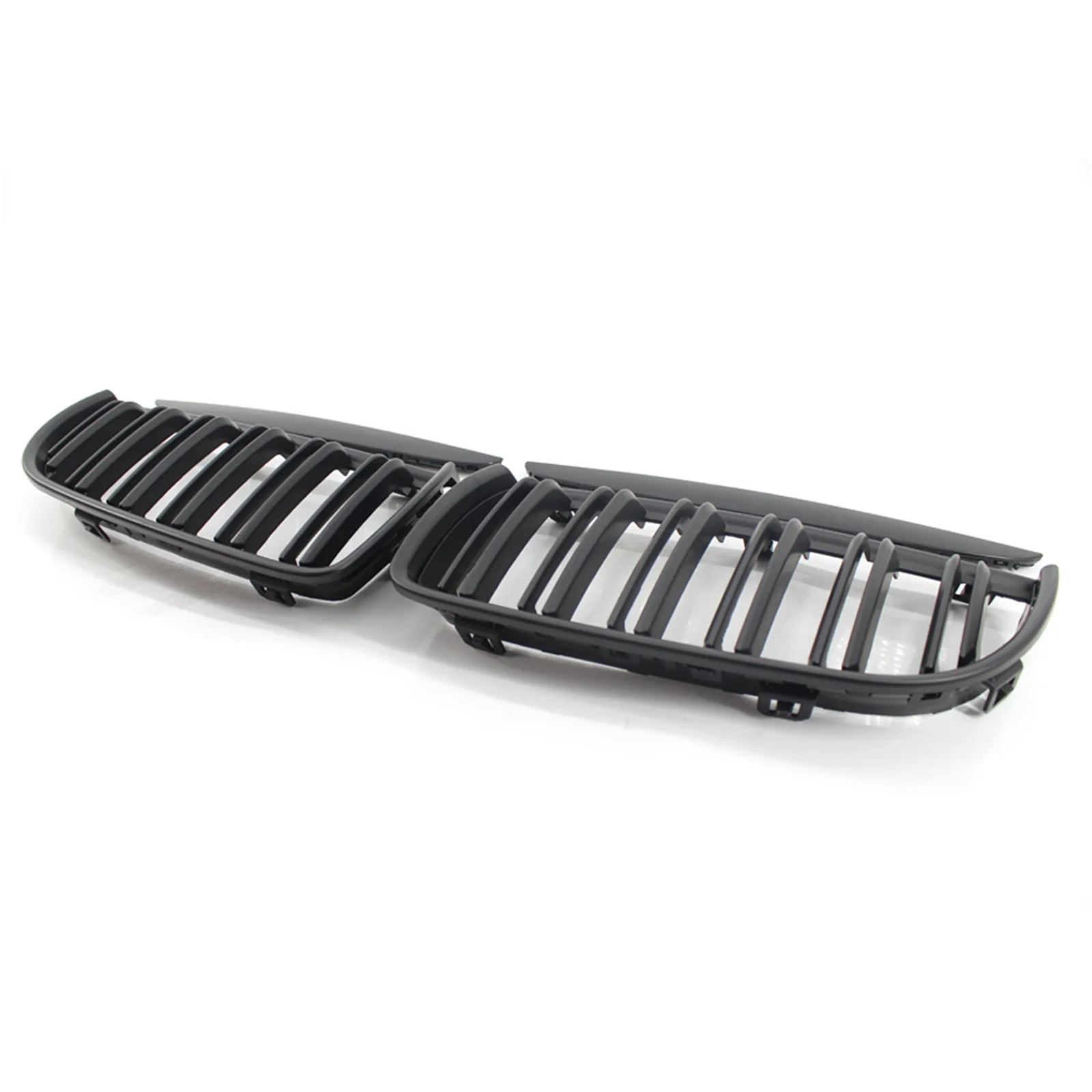 1 пара матовый черный Автомобильный передний бампер Спортивная решетка
