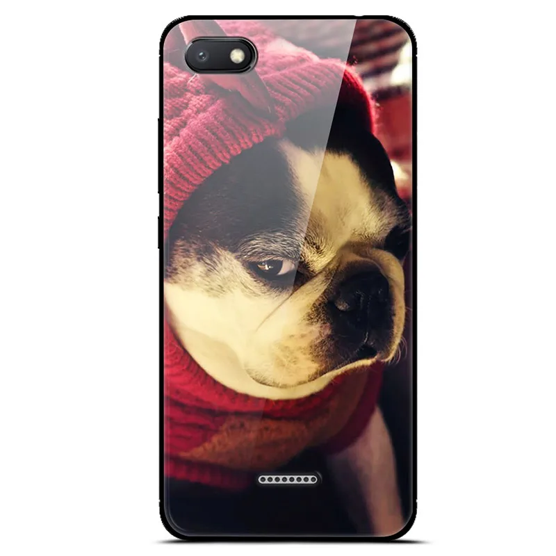 8 For Xiaomi Redmi 6A Case Cover Luxury Tempered Glass Case Phone Cover For Xiomi Redmi 6A 6 A A6 Phone Back Fundas Redmi 6A Case - Цвет: 8