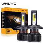 Фара автомобильная светодиодная, F3, H1, H11, H4, H7, 9005, HB3, HB4, 9006, 9012, 9004, 9007, H8, H16, H13, 12000LM, 6000K, 12 В, HLXG