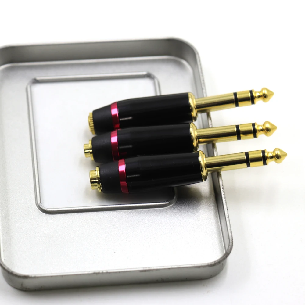 Hi-Fi позолоченный 2 5 мм/3 мм/4 4 мм сбалансированный Женский до 1/4 6 35 TRS Мужской