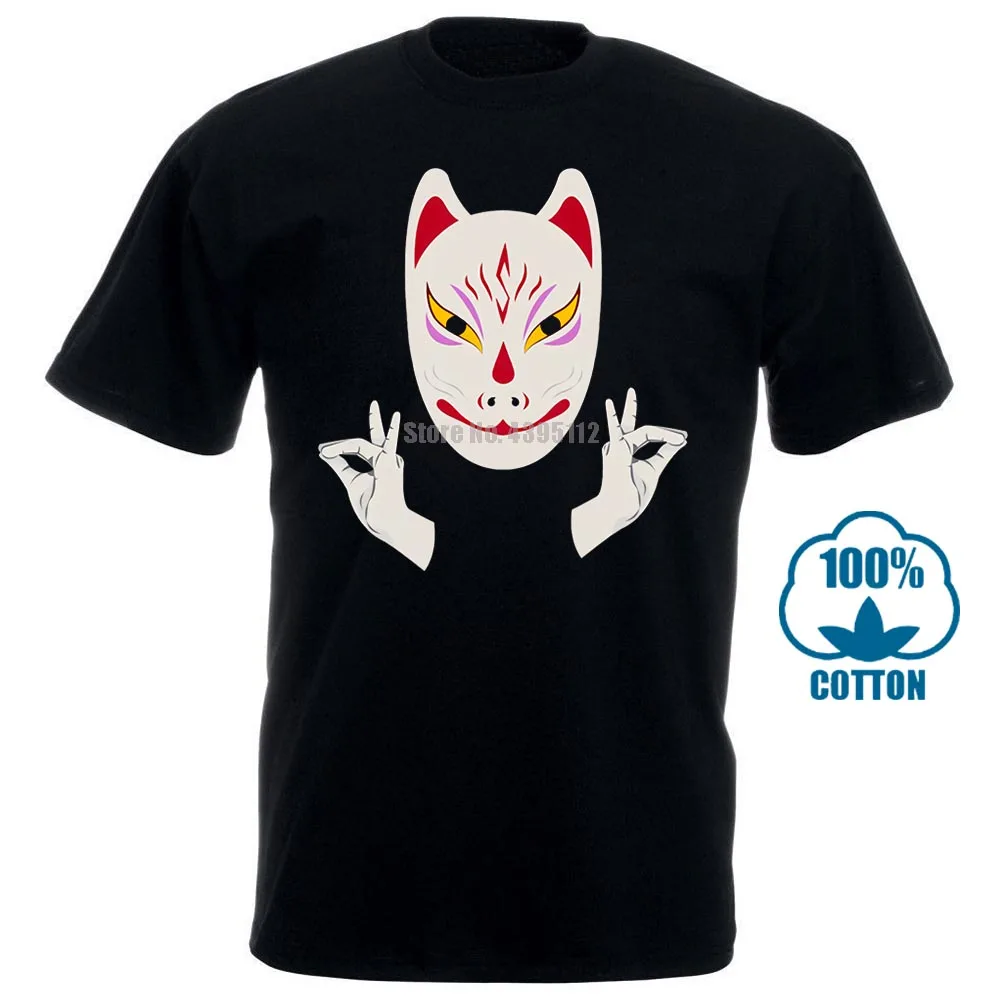 Megitsune Sumetal Babymetal Band Логотип Мужская черная футболка Размер M 5Xl 012311 | одежда