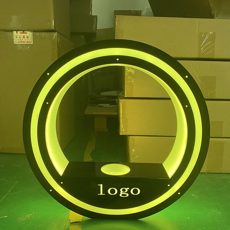 Акриловый дисплей подгонянный бар для воды светодиодный стенд бутылки