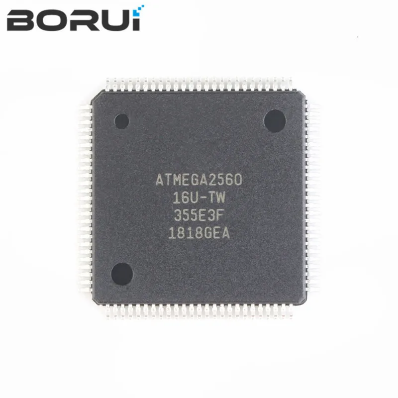 

1pcs/lot ATMEGA2560-16AU ATMEGA2560 16U-TW ATMEGA2560 IC MCU 8BIT 256KB FLASH 100TQFP new and original In Stock