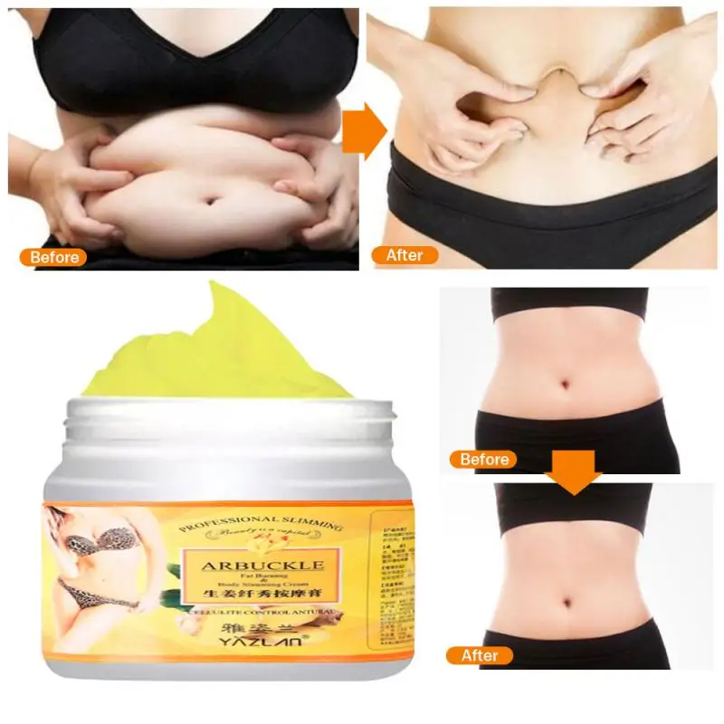 

30ml Body Waist Leg Anti-cellulite Mositurizing Smooth Weight Lose Fat Burning Massage Gel Ginger Slimming Cream Skin Care TSLM1