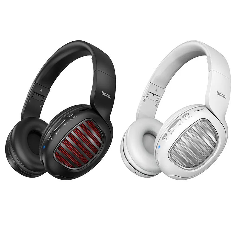 HOCO W23 2 шт./лот оптовая продажа беспроводные наушники Bluetooth гарнитура складные