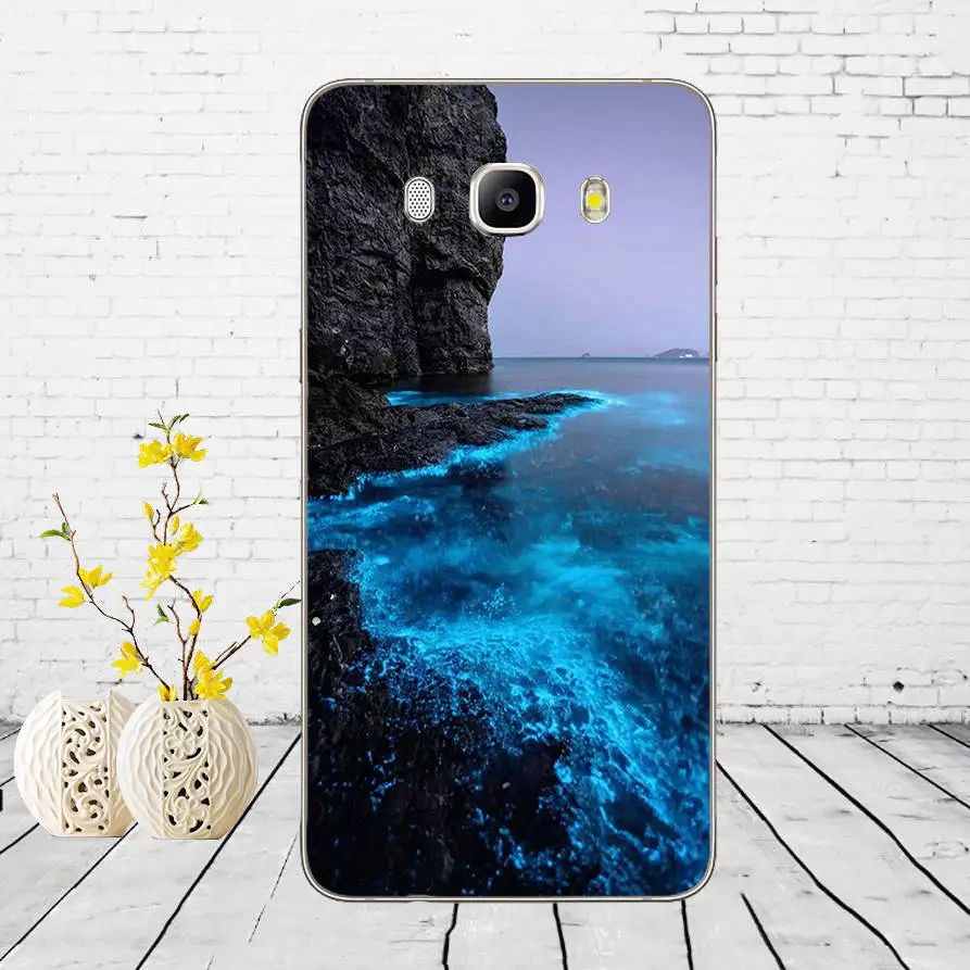 FF52 Силиконовый чехол для samsung Galaxy J7 чехол J710 J710F чехол для samsung J7 телефон Мягкий ТПУ защитный чехол с принтом - Цвет: FF52