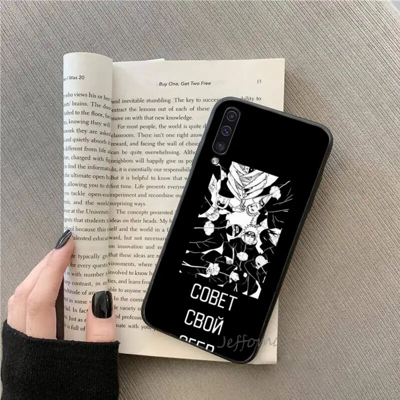 

Naruto Russian Quote Slogan Phone Case For Samsung galaxy S 7 8 9 10 20 edge A 6 10 20 30 50 51 70 note 10 plus Shell Funda
