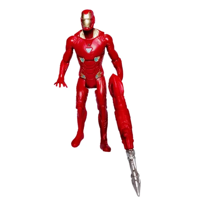 without box Фигурка Marvel, Мстители, Бесконечная война, аниме, Супер герои, Капитан Америка, Железный человек, Человек-паук, Халк, Тор, коллекция игрушек - Цвет: without box