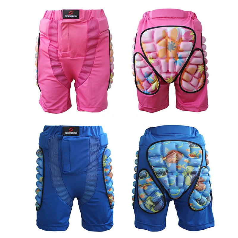Защита для бедер детские мягкие Защитные шорты защита сноуборда катания на лыжах