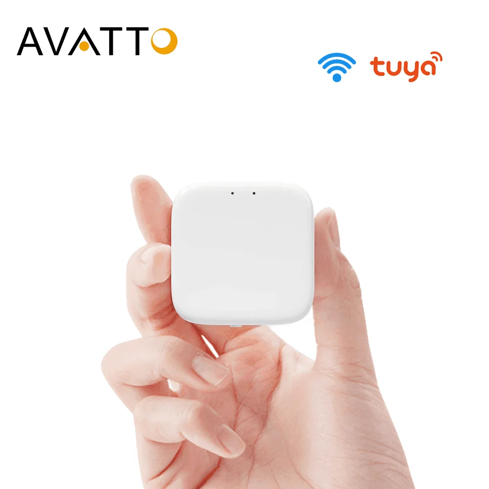 Шлюз AVATTO ZigBee умный концентратор Tuya дистанционное управление через приложение Smart